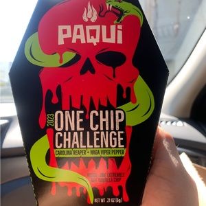 Paqui 2023 one chip challenge Carolina Reaper